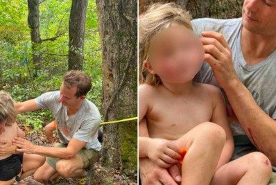 Criança de 4 anos cai de penhasco de 21 metros e sobrevive