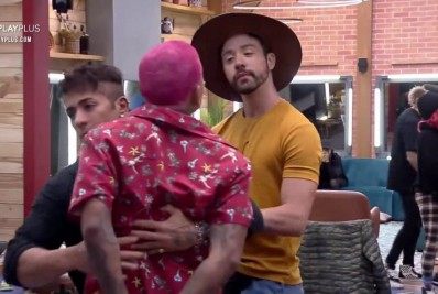A Fazenda: Dynho pede desculpas para Rico pelas ameaças e ofensas ao vivo