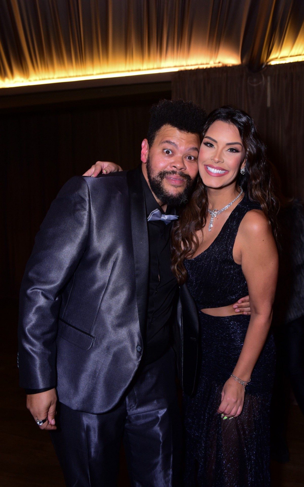 Ex-BBB Ivy e Babu Santana se reencontram na festa de anivers&aacute;rio de Flayslane, em S&atilde;o Paulo