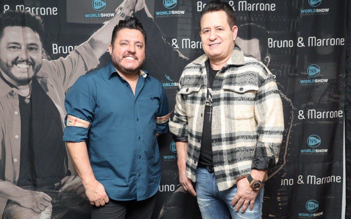 Bruno e Marrone se apresentaram em S&atilde;o Paulo na noite desta ter&ccedil;a-feira