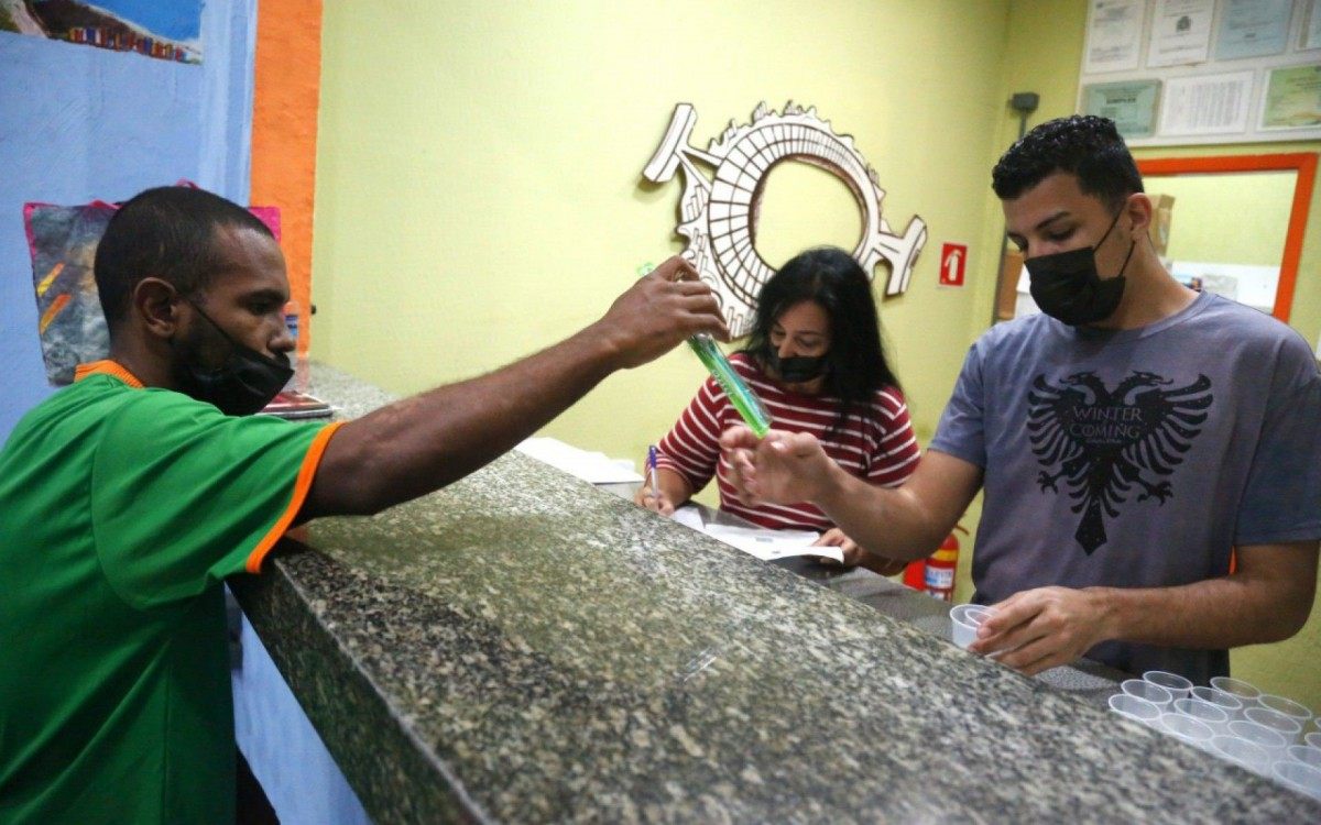 Hotel Acolhedor abriga moradores de rua na cidade do Rio  - Nelson Perez/Governo do Rio