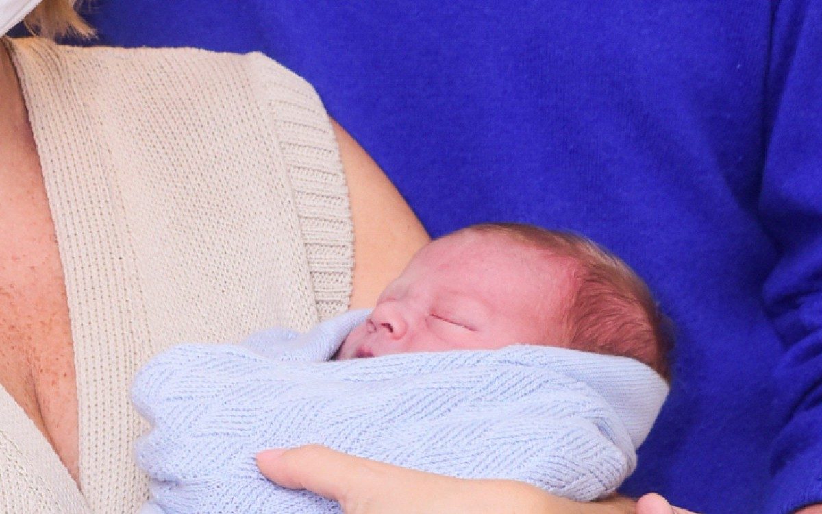 O pequeno Matteo é o segundo filho de Luiza Possi