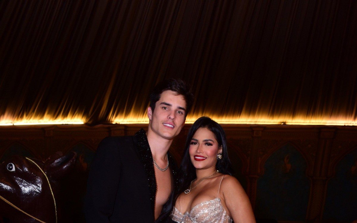 Flay e o namorado, Pedro Maia