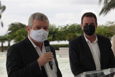 Axel Grael e Eduardo Paes juntos para combate à emergência climática 