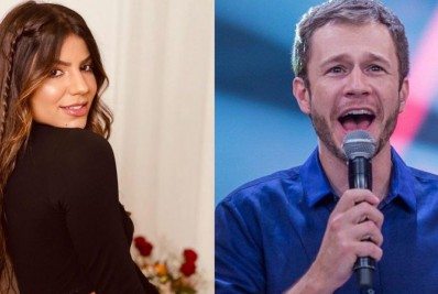 Hariany revela sonho com Tiago Leifert: 'Ele me deu um beijo'