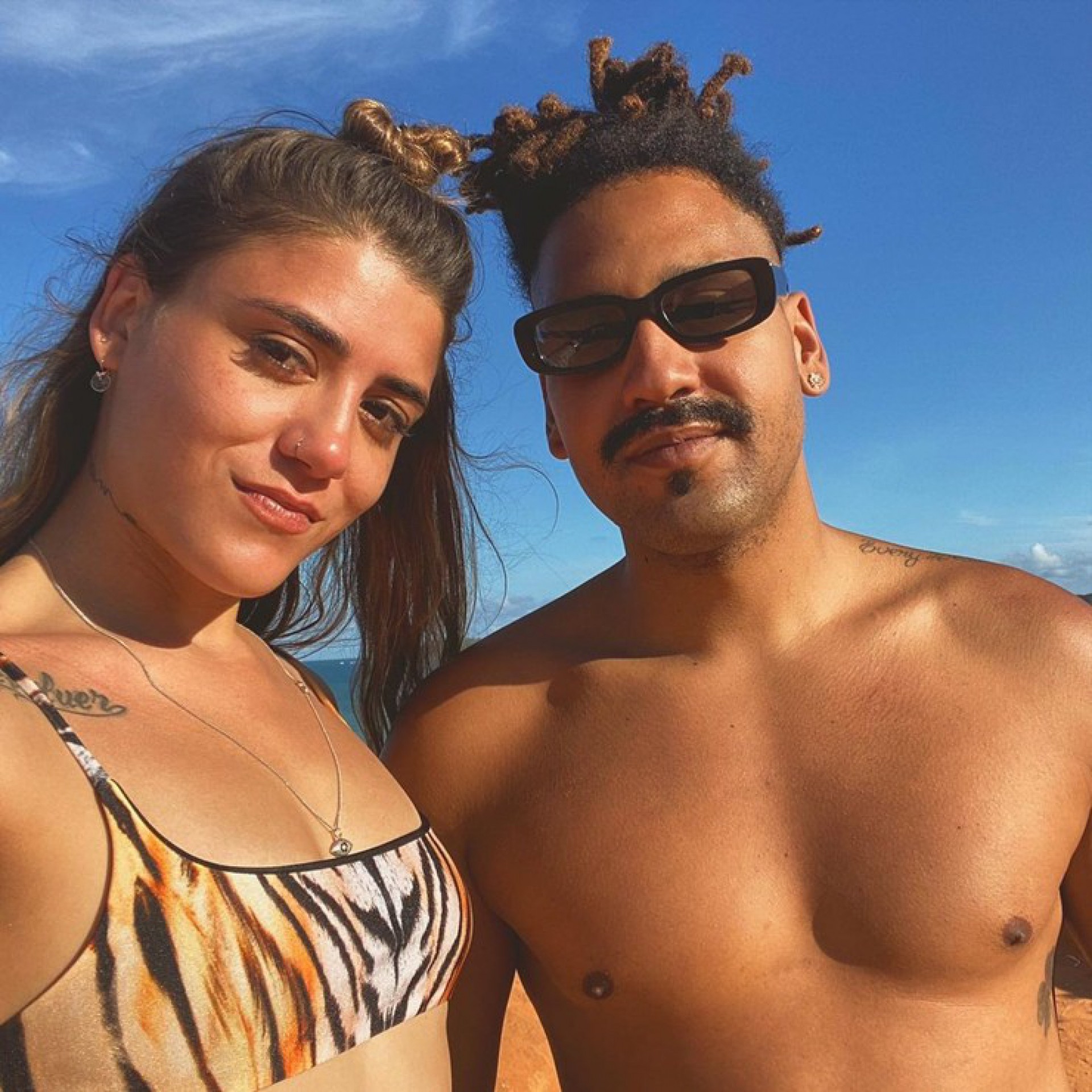 Cynthia Luz e Froid - Reprodução/Instagram