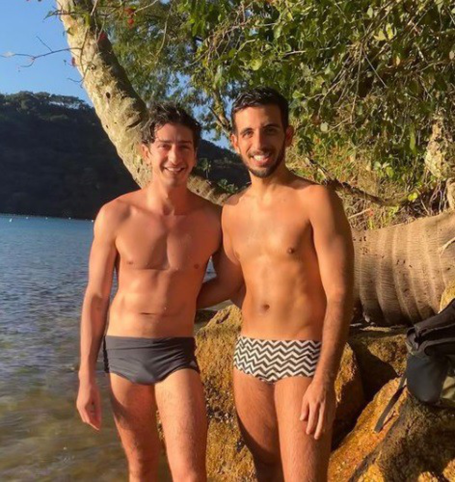 Johnny Massaro e João Pedro Accioly - Reprodução