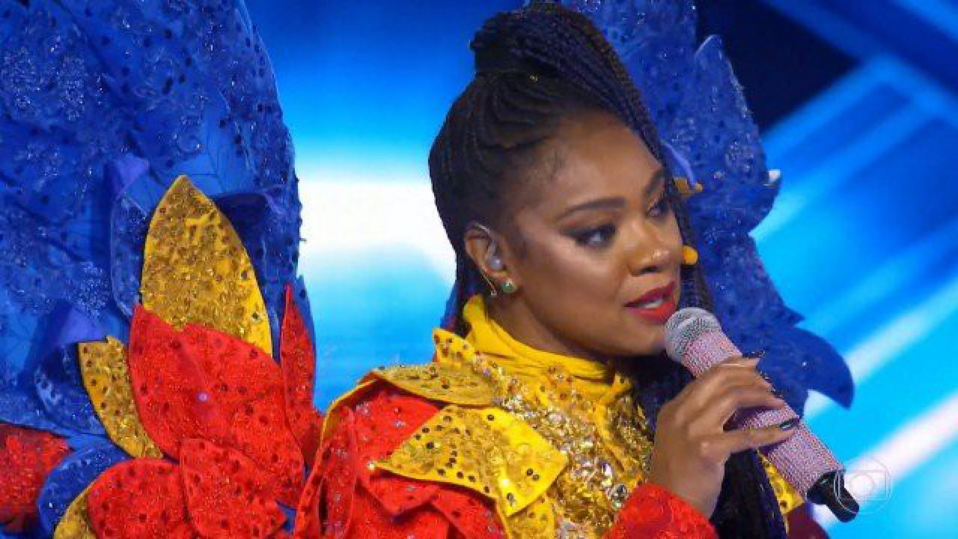 Cris Vianna é a arara - Reprodução