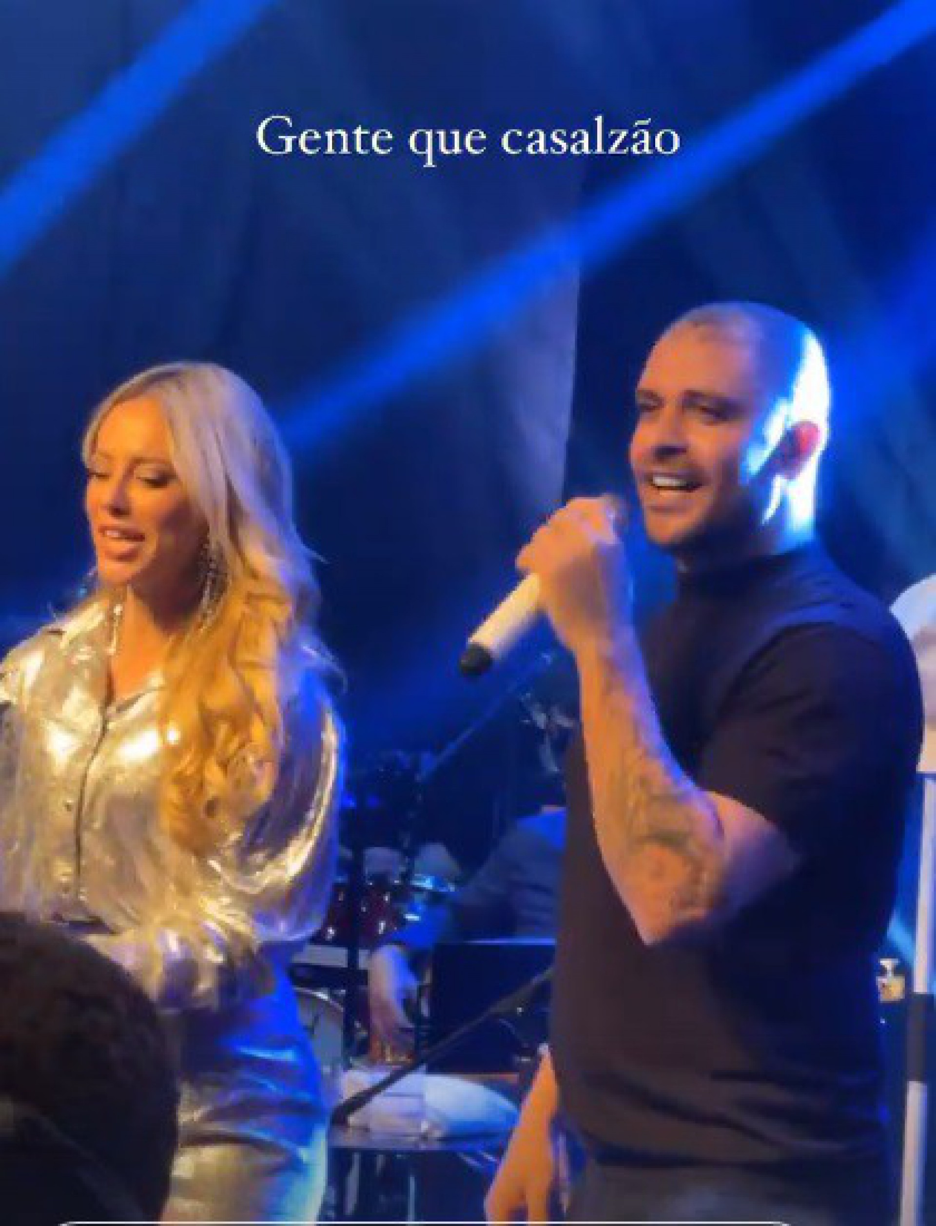 Paolla Oliveira e Diogo Nogueira - reprodução de vídeo