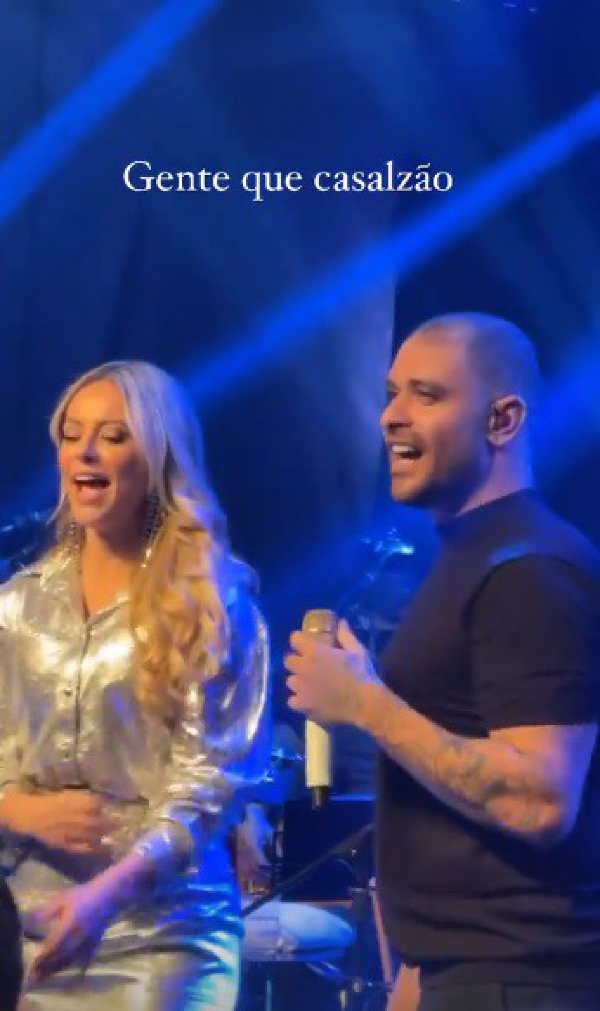 Paolla Oliveira e Diogo Nogueira - reprodução de vídeo