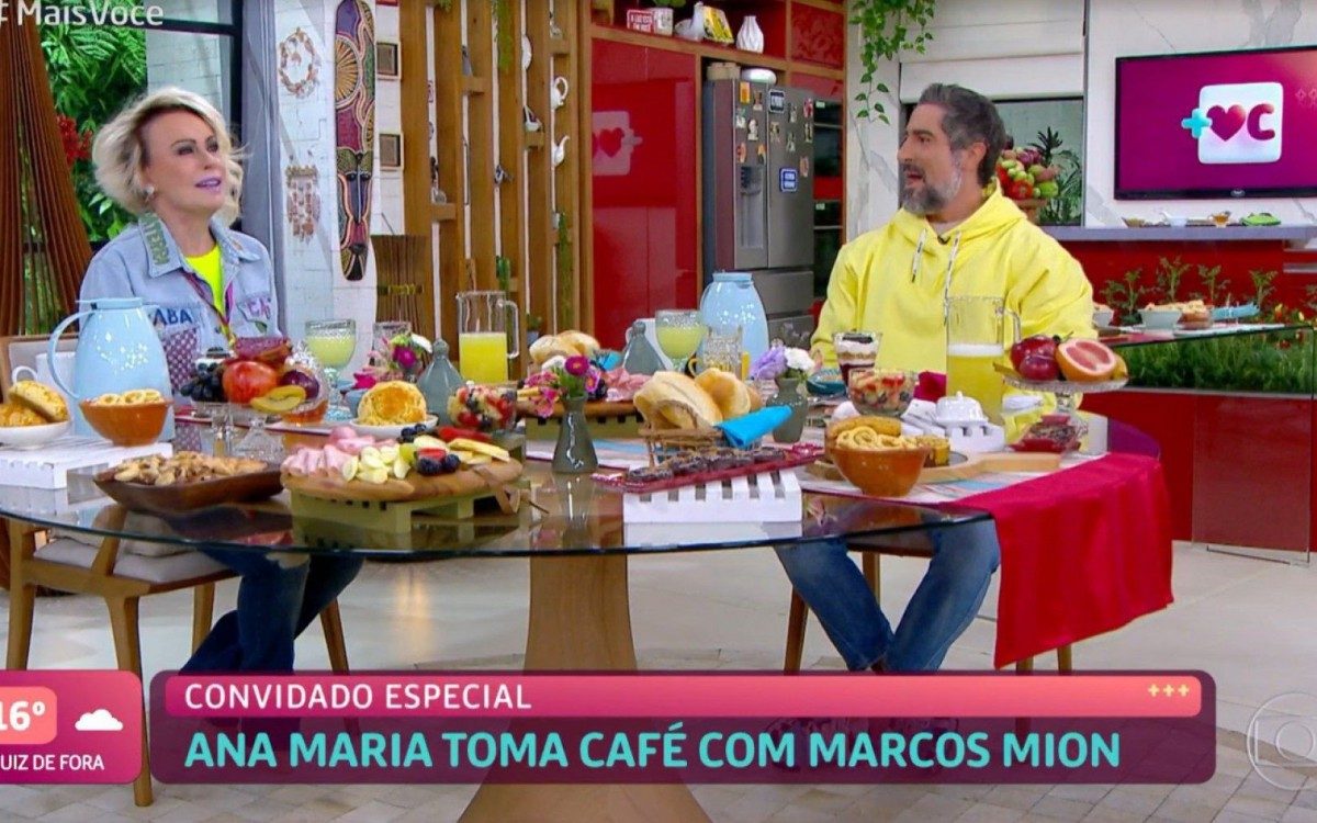 Ana Maria Braga e Marcos Mion