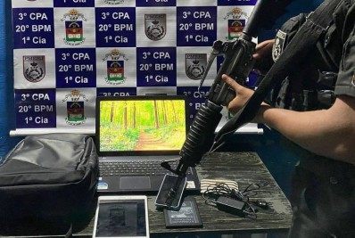 Com ajuda de rastreamento celular, PM prende bandido em Mesquita