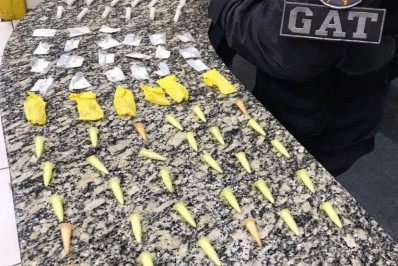 Homem é preso com cocaína em Araruama
