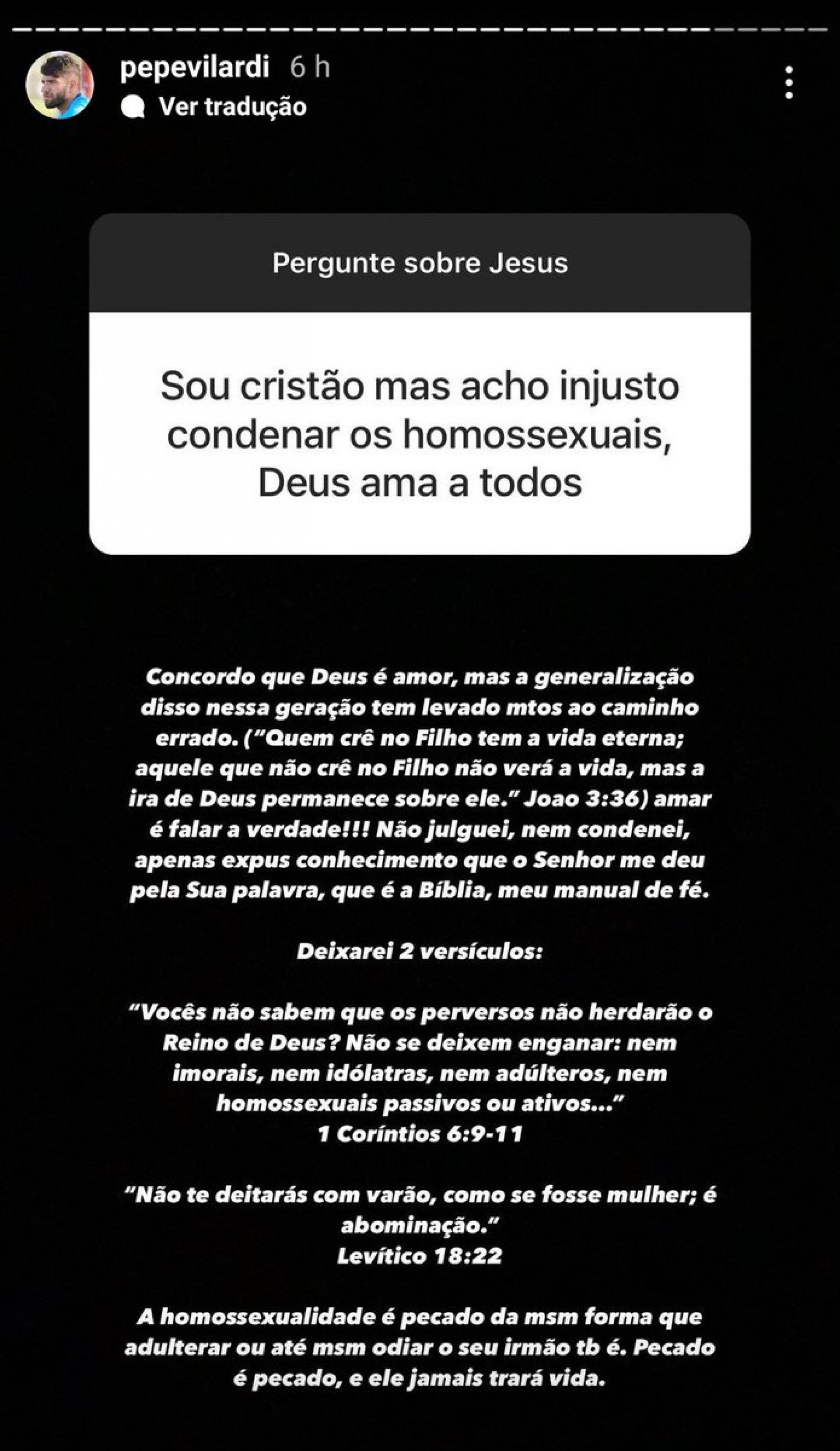 Pep&ecirc;, ex-Flamengo, causa pol&ecirc;mica ao falar sobre homossexuais  - Reprodu&ccedil;&atilde;o