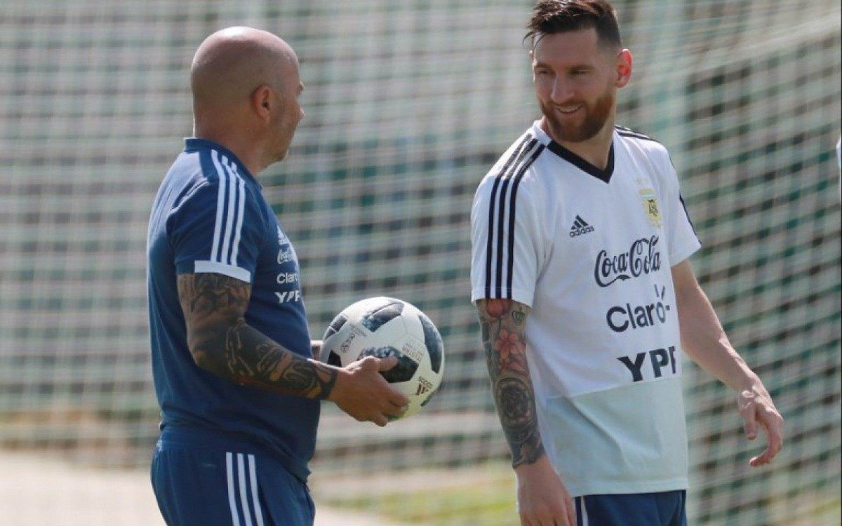 Sampoli fue entrenador de Lionel Messi de 2017 a 2018 en la Selección Argentina