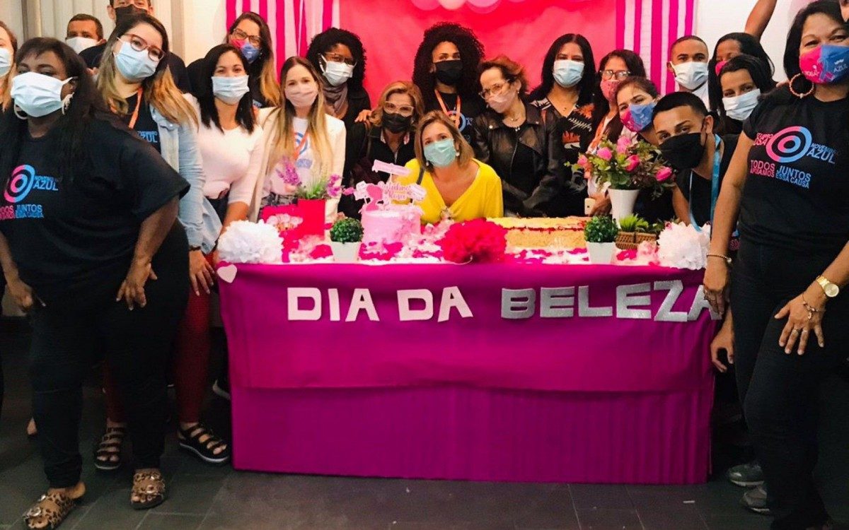 O Caps AD fez um evento para alertar sobre a import&acirc;ncia dos exames de detec&ccedil;&atilde;o do c&acirc;ncer de mama