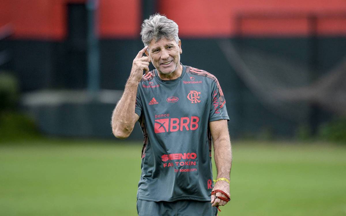 RENATO GAÚCHO - Foto: Marcelo Cortes / Flamengo