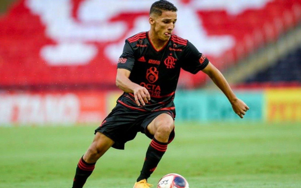 Thiaguinho, atacante do Flamengo