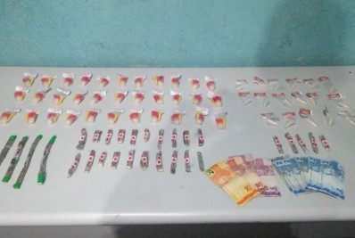 PM prende suspeito com drogas em Volta Redonda