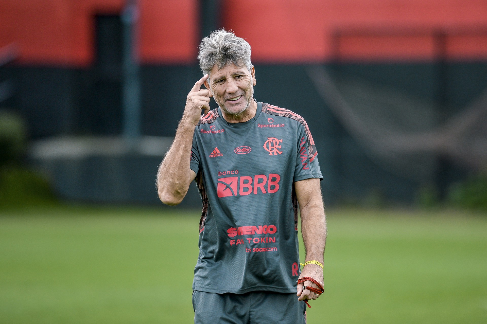 Zico defende trabalho de Renato Gaúcho no Flamengo: ‘Não é só animador de vestiário’