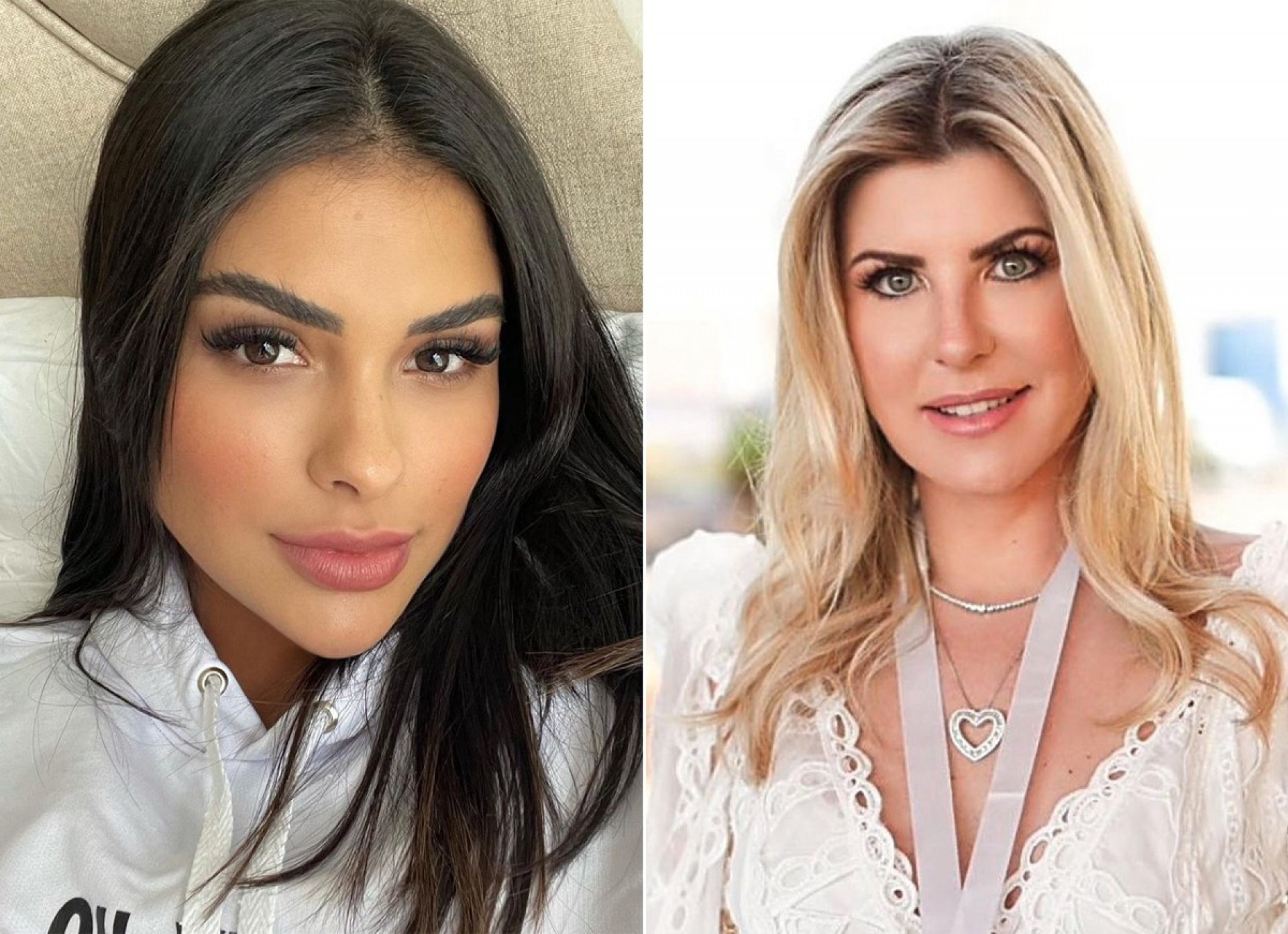 Ex-BBBs Munik Nunes e Íris Stefanelli protagonizam barraco nas redes sociais - Reprodução Internet