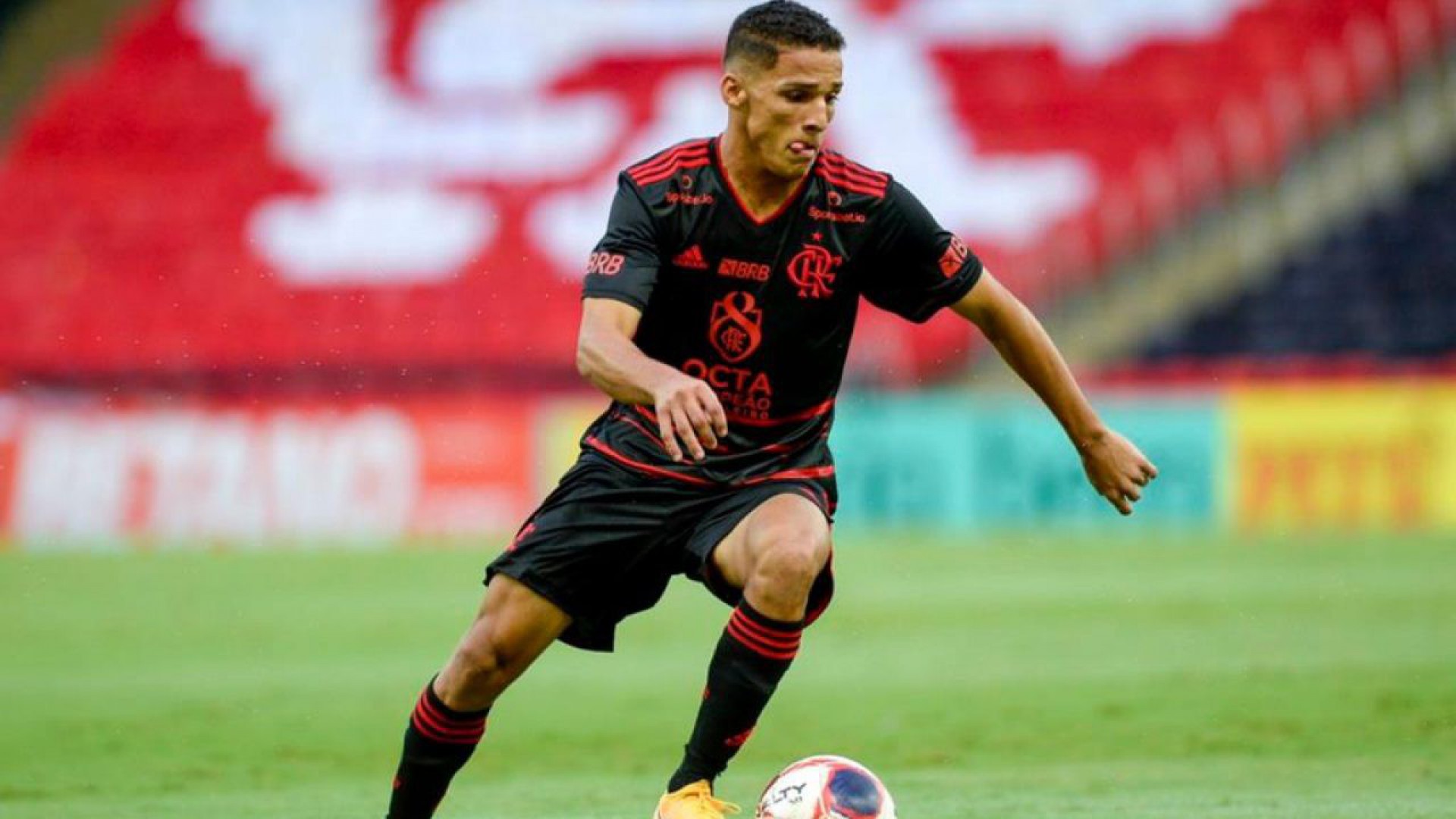 Thiaguinho, atacante do Flamengo - Divulgação