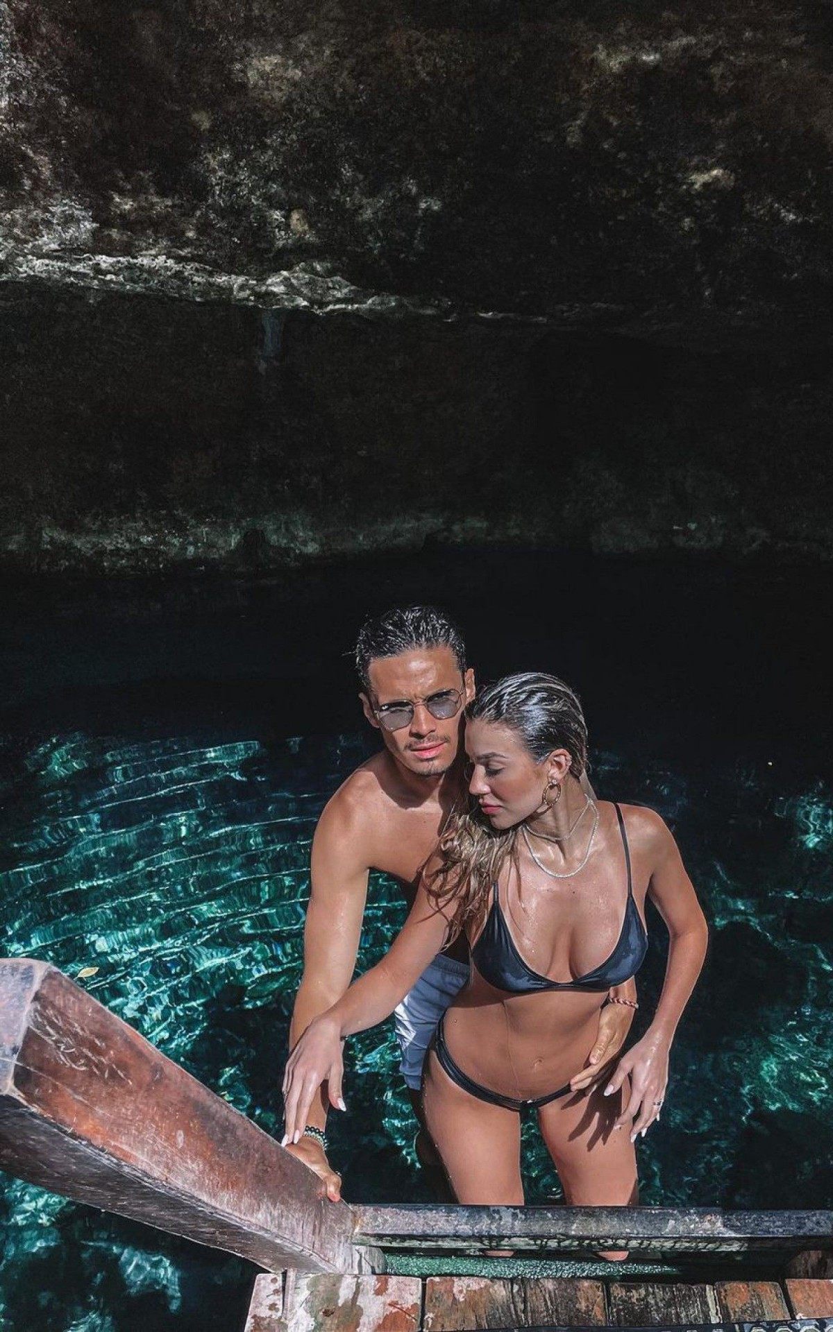 Bruna Santana e Raphael Veiga