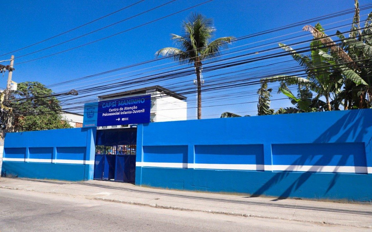 Centro de Aten&ccedil;&atilde;o Psicossocial Infanto-Juvenil (CAPSij Maninho), no bairro do Jardim Meriti