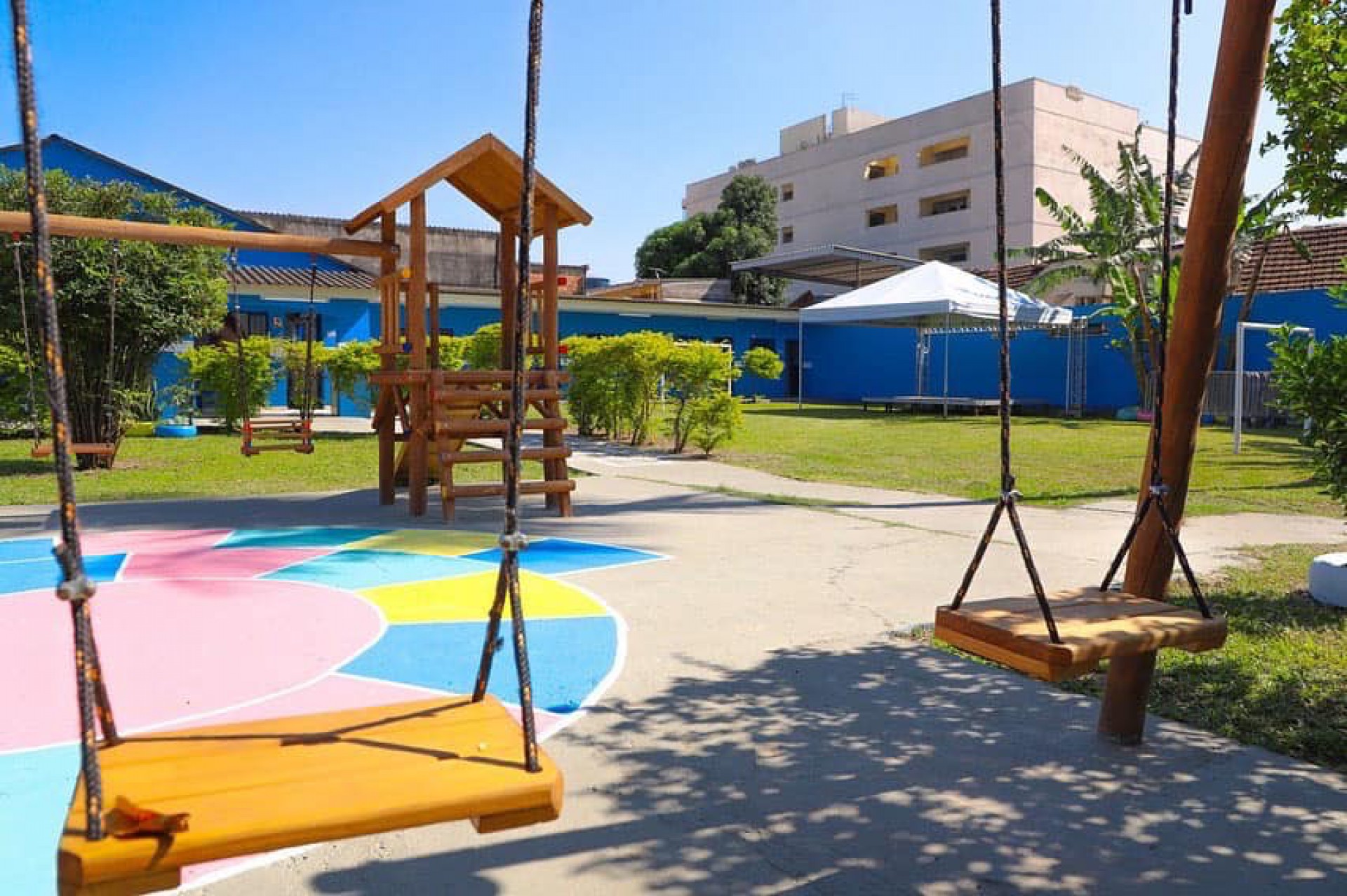 Centro de Atenção Psicossocial Infanto-Juvenil (CAPSij Maninho), no bairro do Jardim Meriti - Divulgação