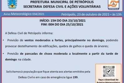 Petrópolis continua com condições climáticas instáveis neste final de semana