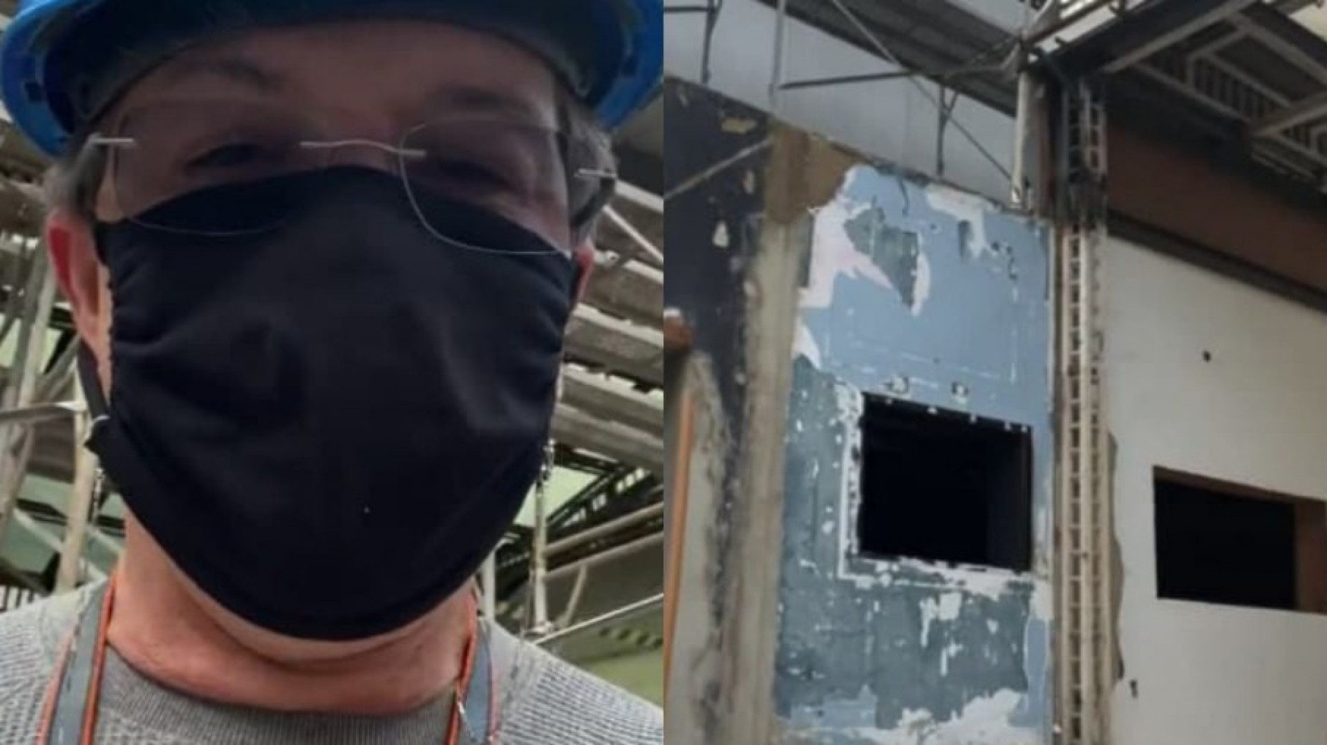 Boninho mostra construção da nova casa do BBB - reprodução do instagram