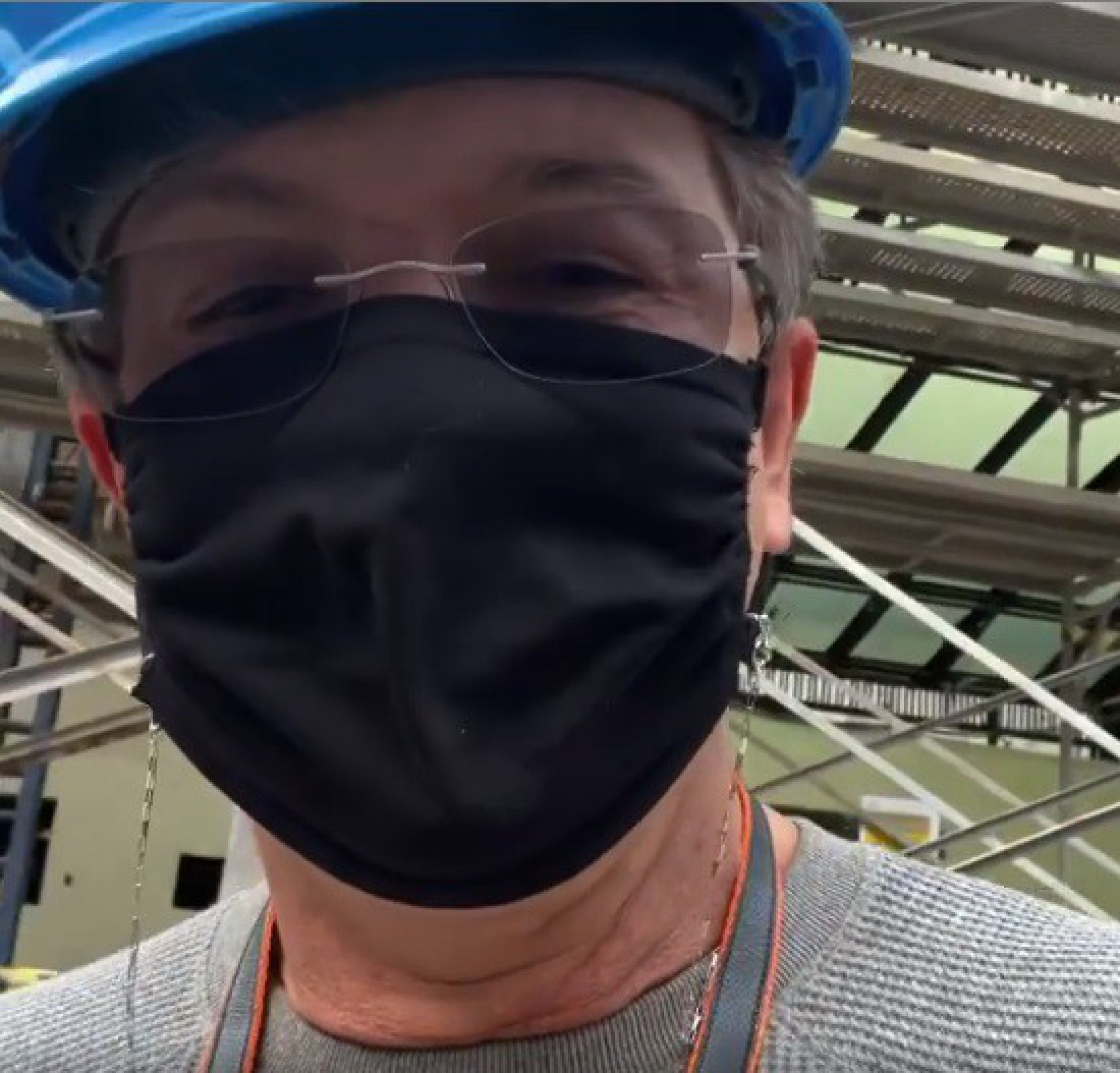 Boninho mostra construção da nova casa do BBB - reprodução do instagram