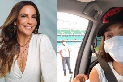 Imunizada! Ivete Sangalo recebe 2° dose da vacina contra a Covid-19