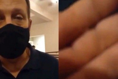 Doria tampa câmera após pergunta sobre 'traição' a Alckmin; Vídeo