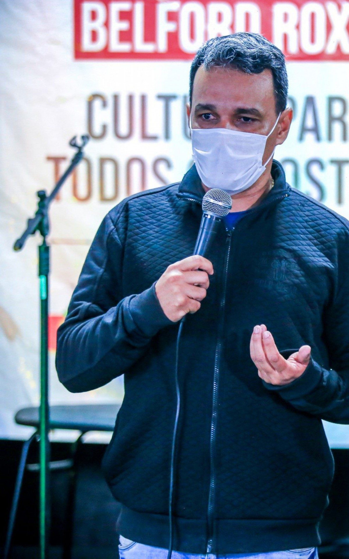 O secret&aacute;rio de Cultura, Bruno Nunes, destacou o talento de Neco Trindade e dos artistas que ir&atilde;o se apresentar