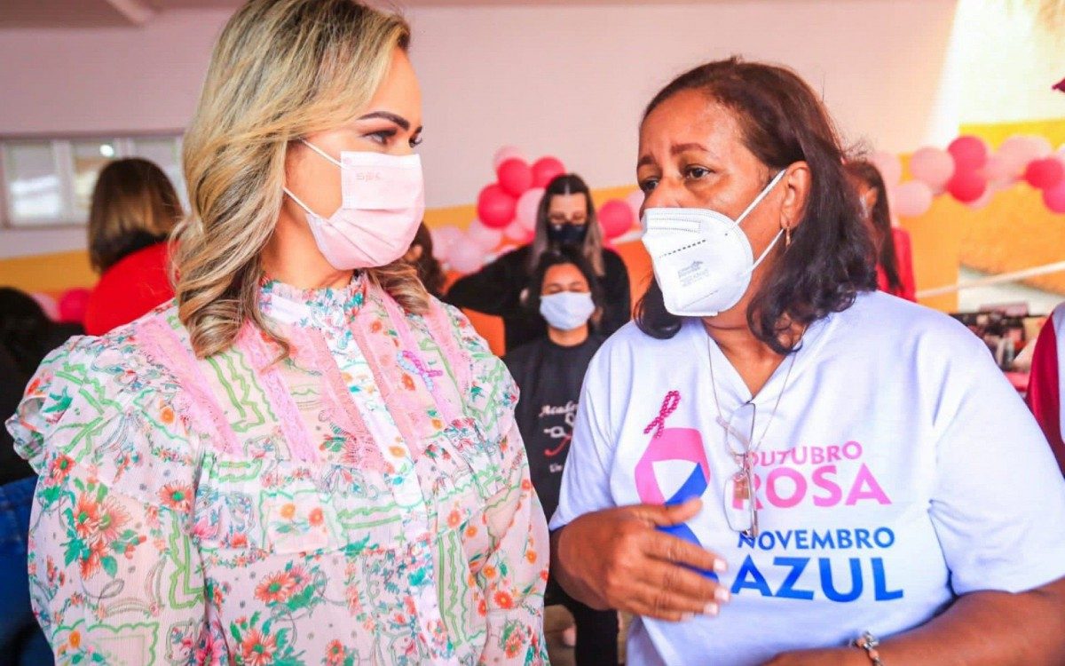 A deputada federal Daniela do Waguinho destacou o trabalho feito pela Sa&uacute;de do munic&iacute;pio