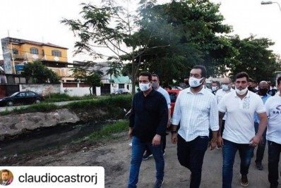 Vereador caminha com diferentes pré-candidatos ao governo em dias seguidos