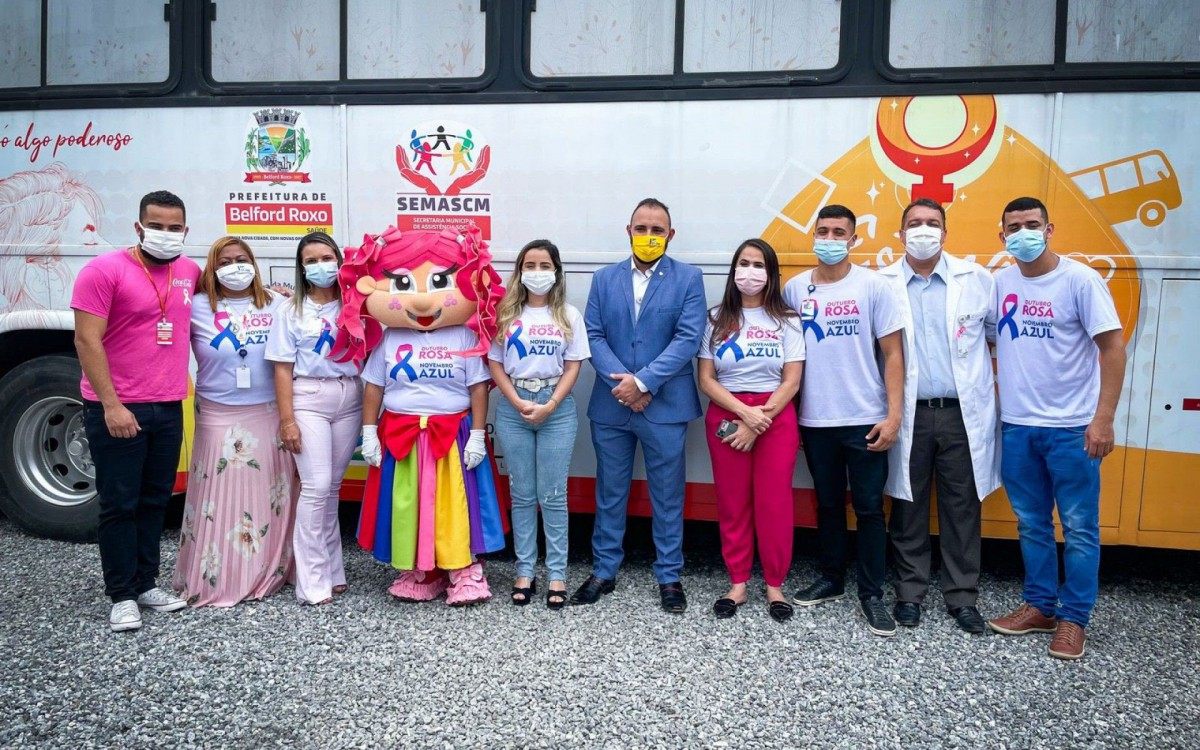 Equipes da Sa&uacute;de e da Assist&ecirc;ncia Social marcaram presen&ccedil;a no Esta&ccedil;&atilde;o Mulher