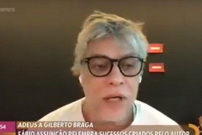 No 'Encontro', Fábio Assunção cita morte de ator que está vivo