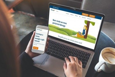 Site da Naturgy tem novo visual e navegação mais simples