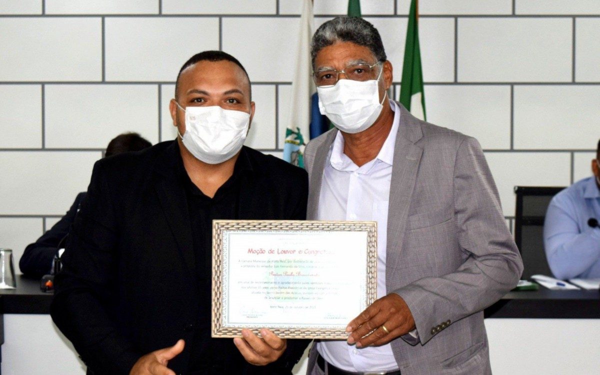 Pastor Paulo e vereador Fernando Beleza