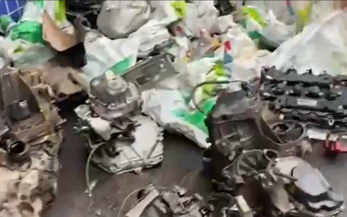 Muitas pe&ccedil;as foram apreendidas pelos policiais militares do 39&ordm; BPM