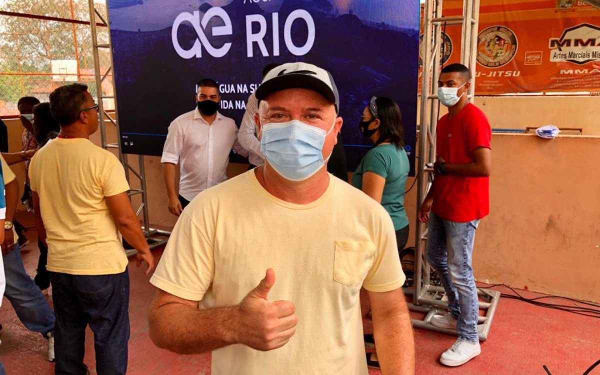 Sandro Bezerra est&aacute; esperan&ccedil;oso com a chegada da &Aacute;guas do Rio