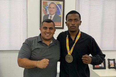 Wanderson Costa da Vila Olímpica de Belford Roxo é bronze no Campeonato Brasileiro de Jiu-Jitsu