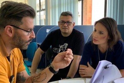 Henri Castelli e Paola Rodrigues finalizam gravação do longa 'Operação Borboleta' na Paraíba