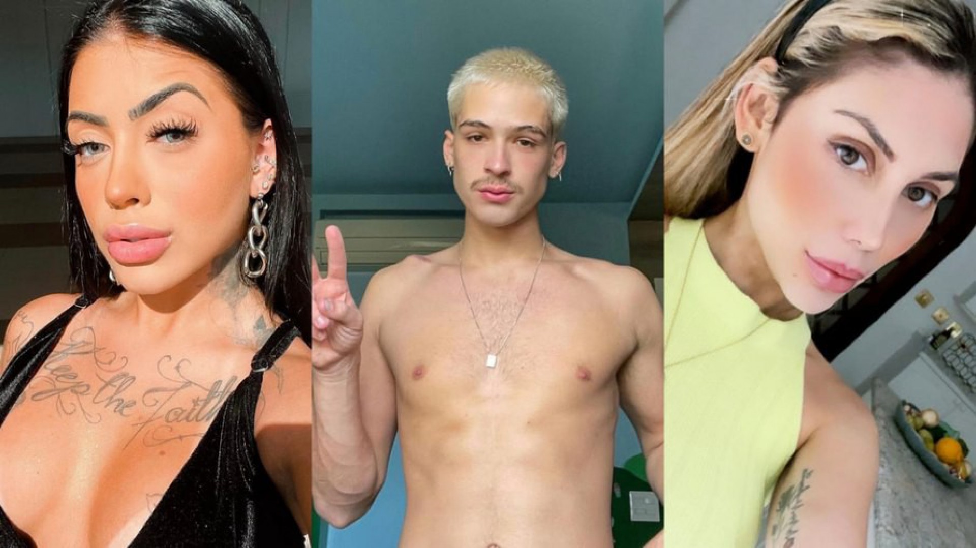 Mc Mirella, Jo&atilde;o Guilherme e Rayane Cassemiro