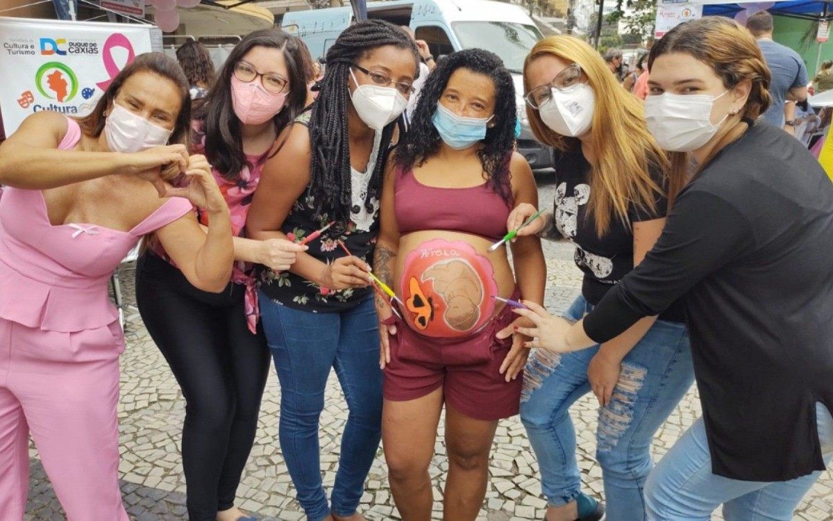 Outubro Rosa: Caxias realiza ação na Praça Roberto Silveira - Divulgação