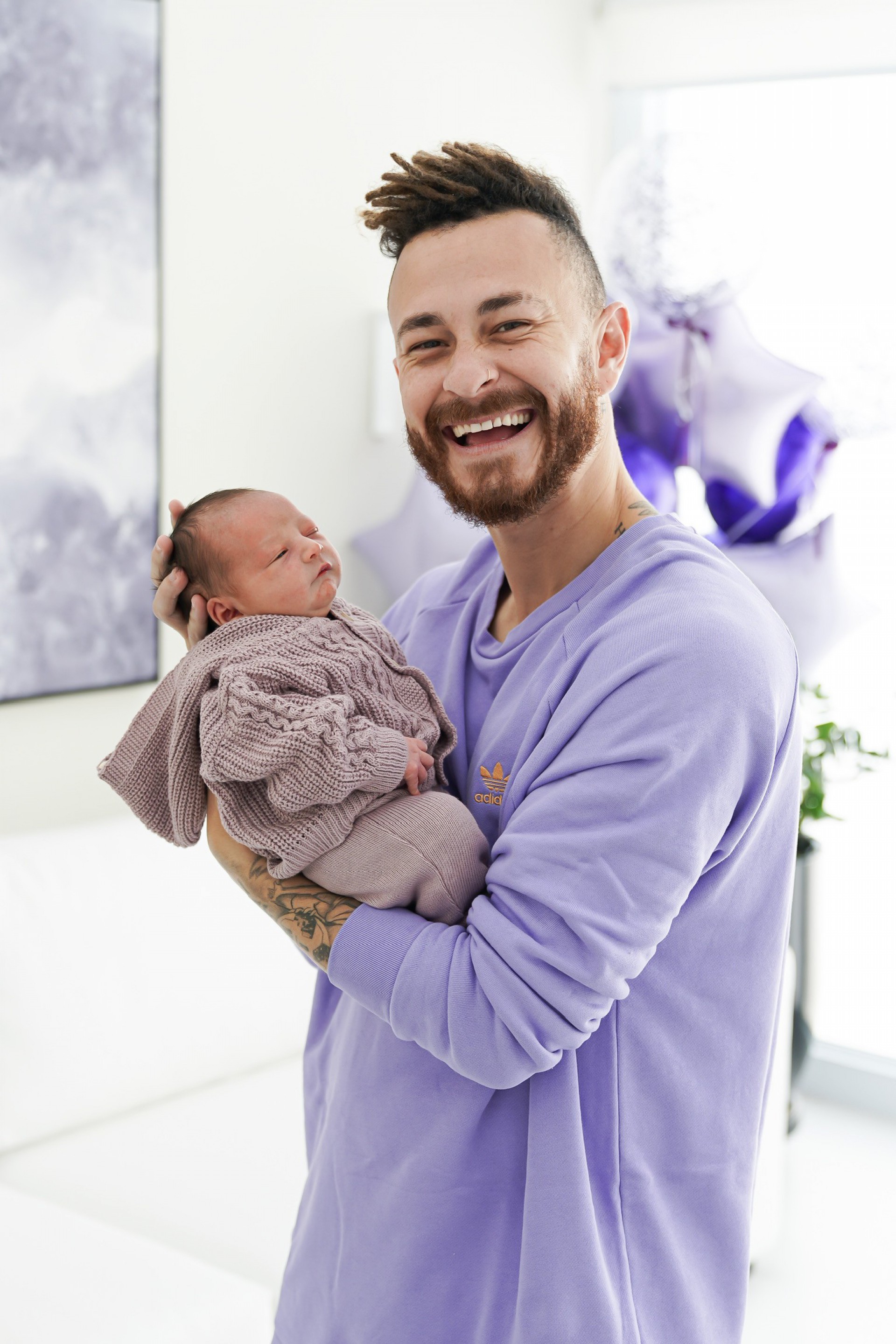 Fred e o filho, Cris - Divulgação