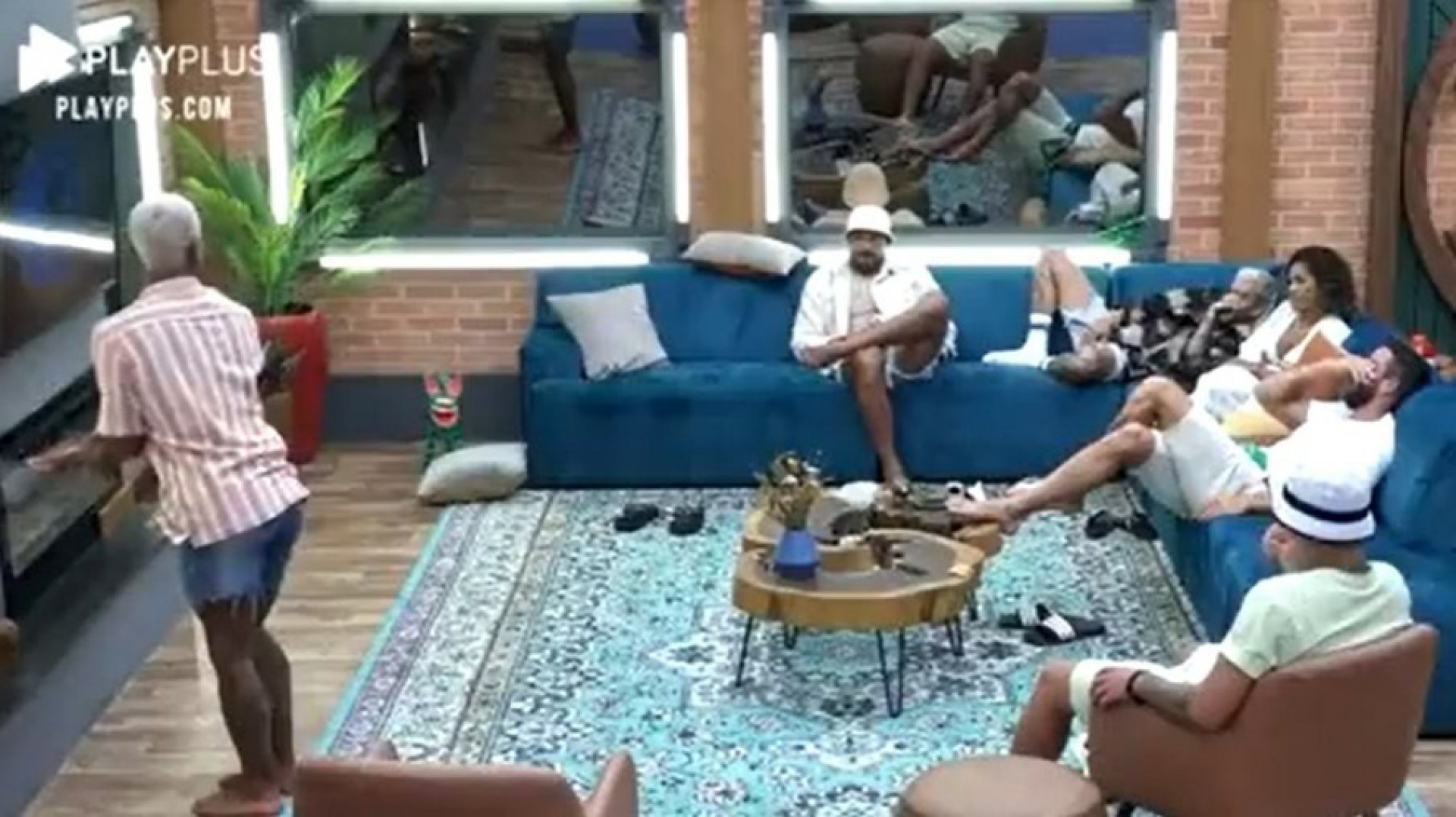 Dynho Alves imita jeito de Rico em 'A Fazenda' - reprodução de vídeo