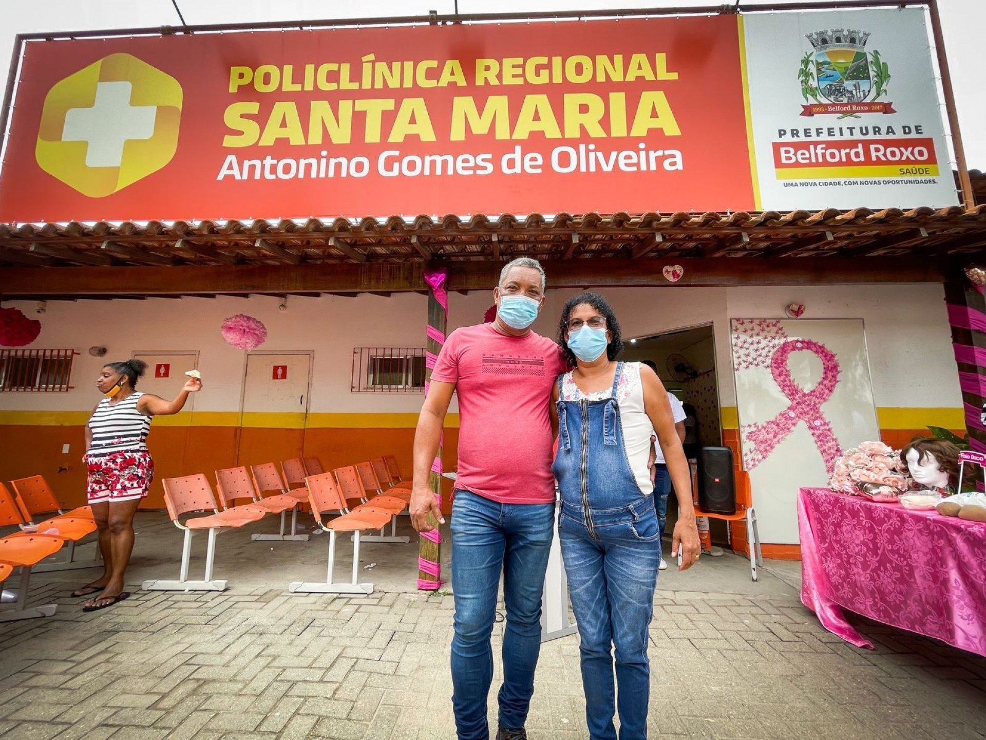 Othon Lopes Tavares acompanhou todo o tratamento da esposa Mirian da Silva, que está curada - Rafael Barreto / PMBR